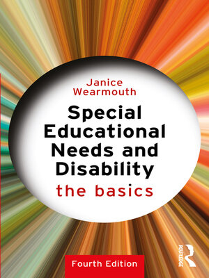 cover image of Special Educational Needs and Disability